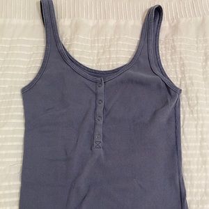 Abercrombie blue tank top